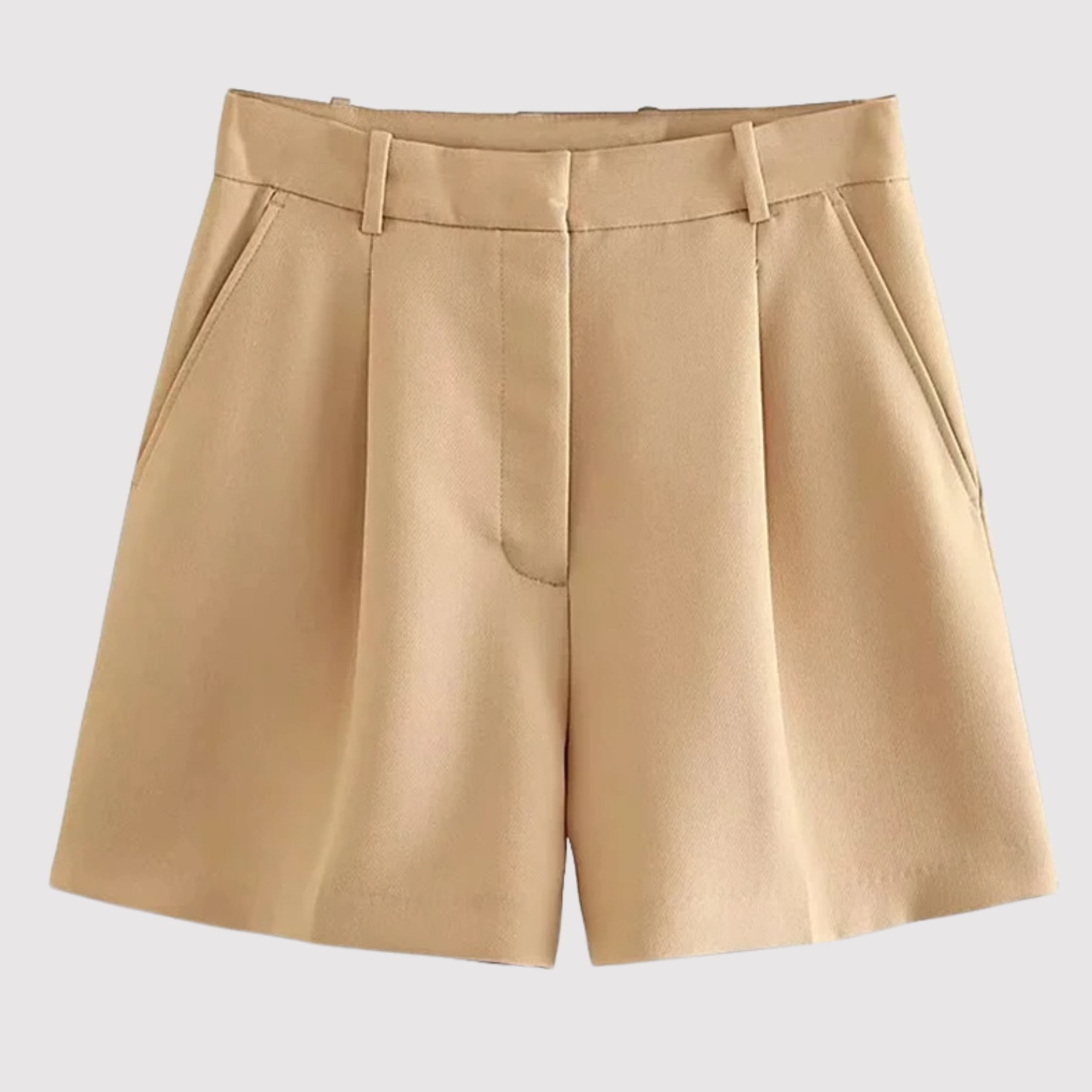Amélie | Short Taille Haute à Plis