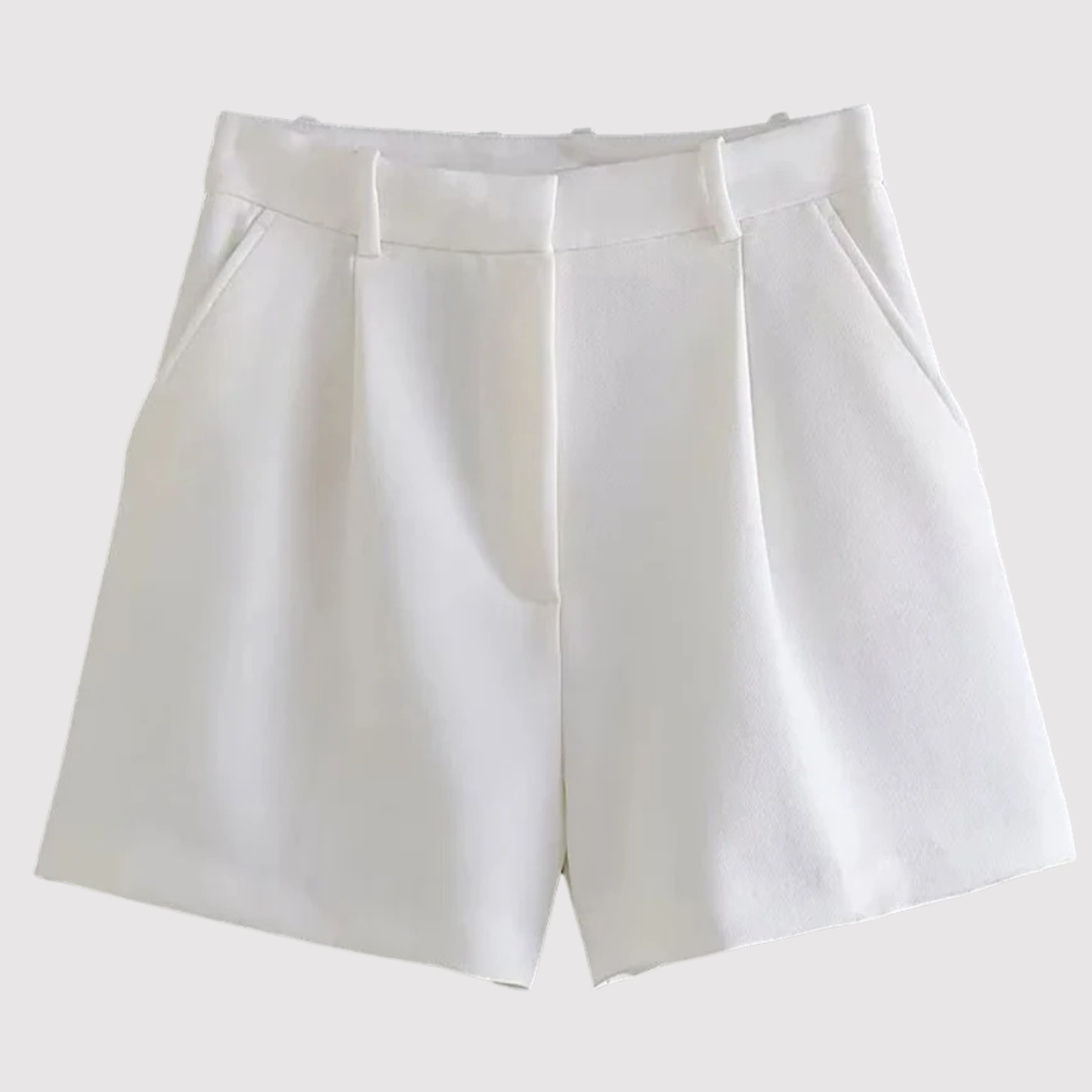 Amélie | Short Taille Haute à Plis