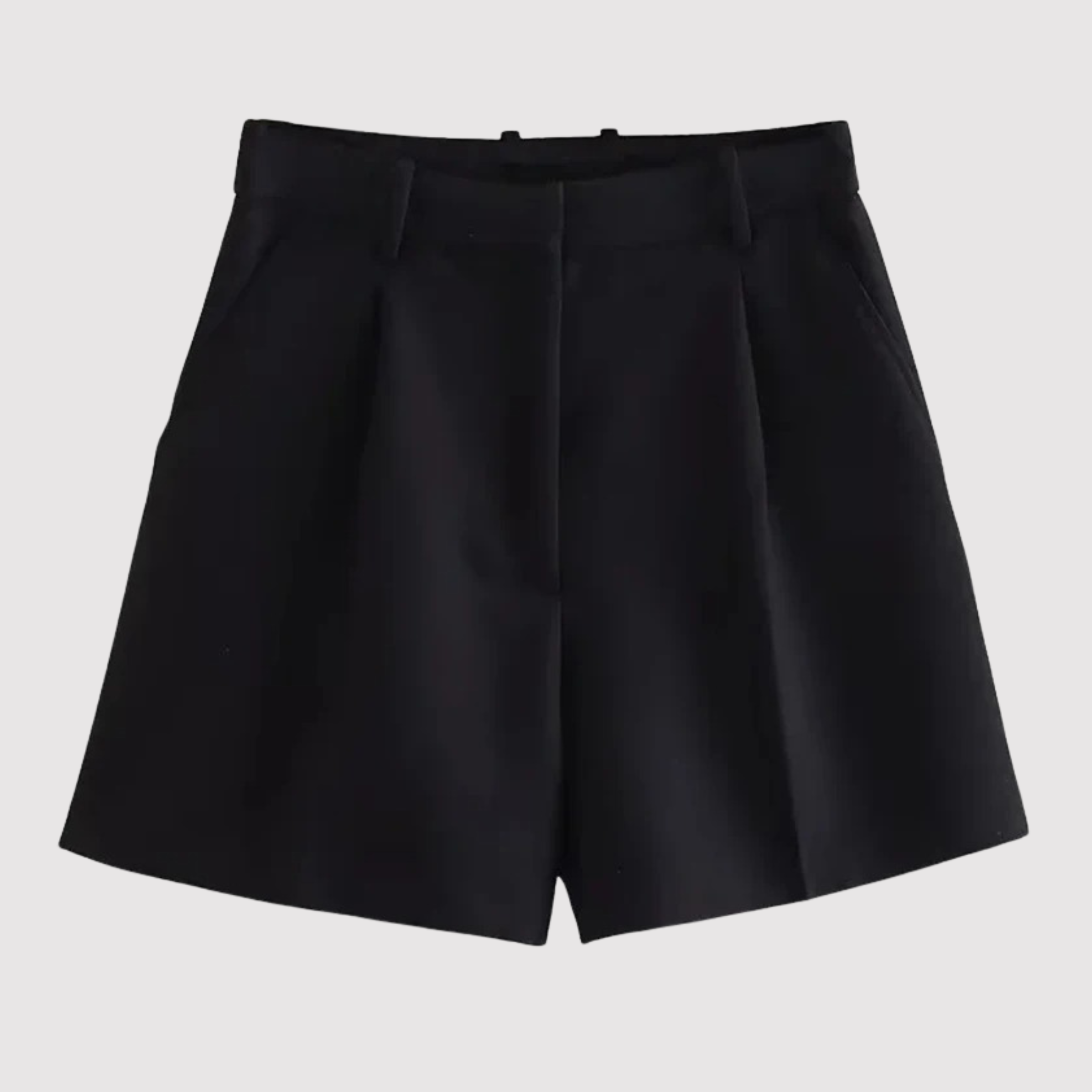 Amélie | Short Taille Haute à Plis