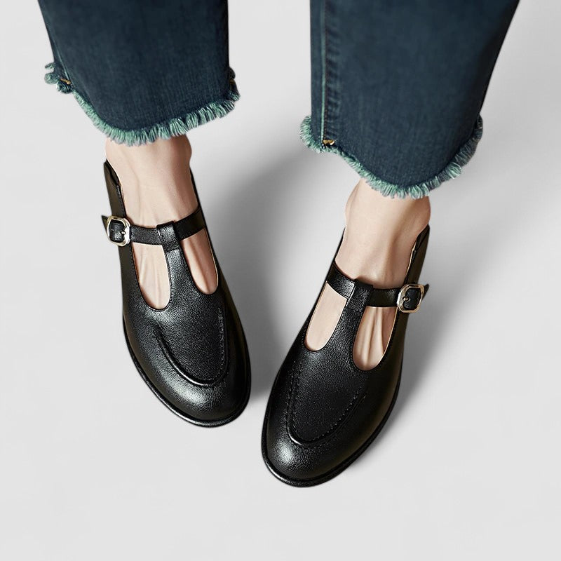 Camila | Chaussures Mary Jane à Talon Bas
