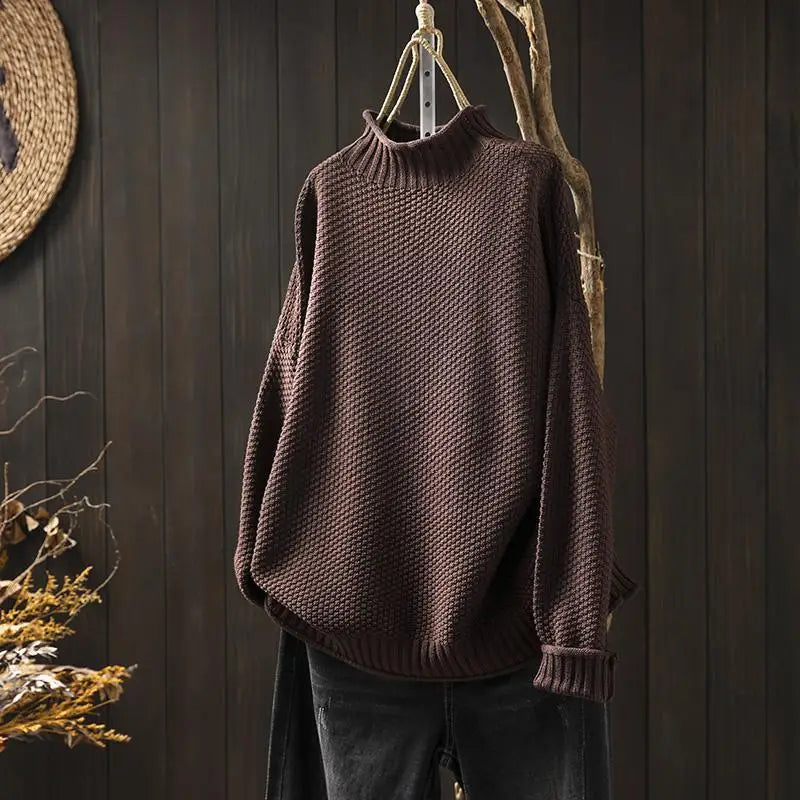 Élodie | Pull Ample en Maille Texturée