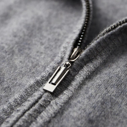 Oslo | Luxe Cashmere Zip Jacket