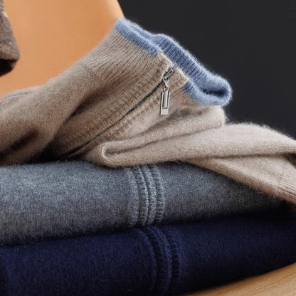 Oslo | Luxe Cashmere Zip Jacket