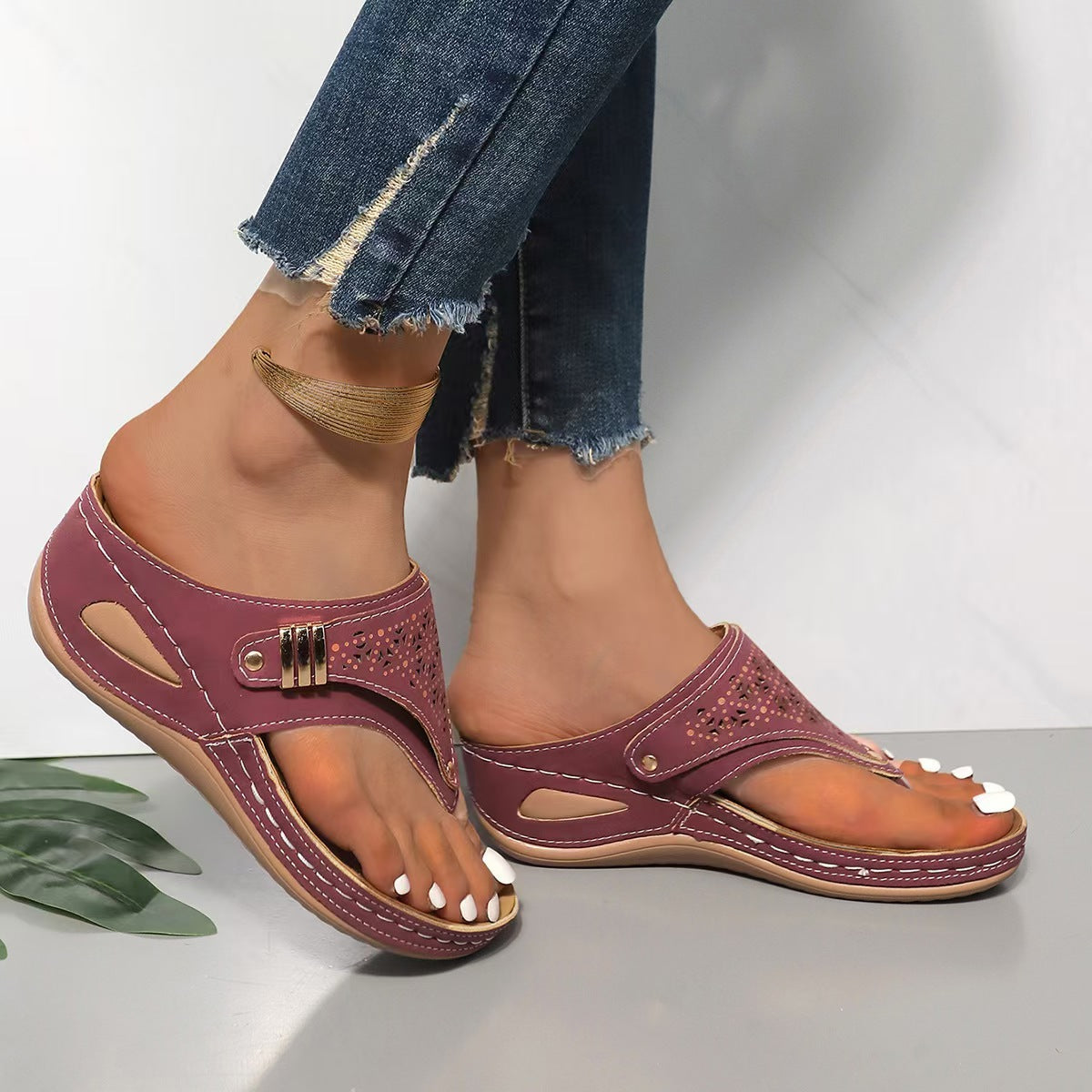 Colette | Sandales à Talon Wedge