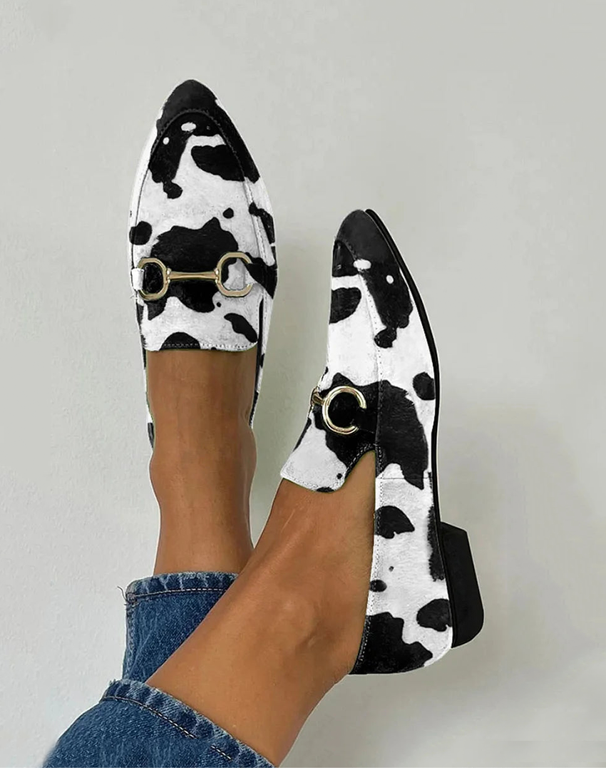 Anna | Mocassins avec imprimé et détail de boucle