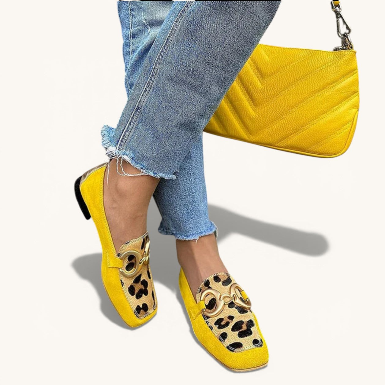 Assunta | Mocassins à imprimé animal