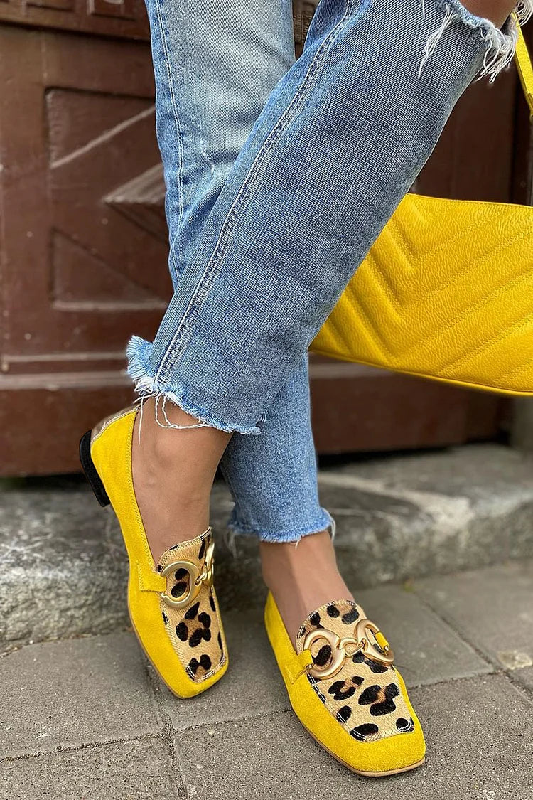 Assunta | Mocassins à imprimé animal