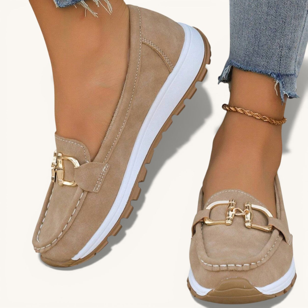 Daniela | Mocassins à plateau avec boucle