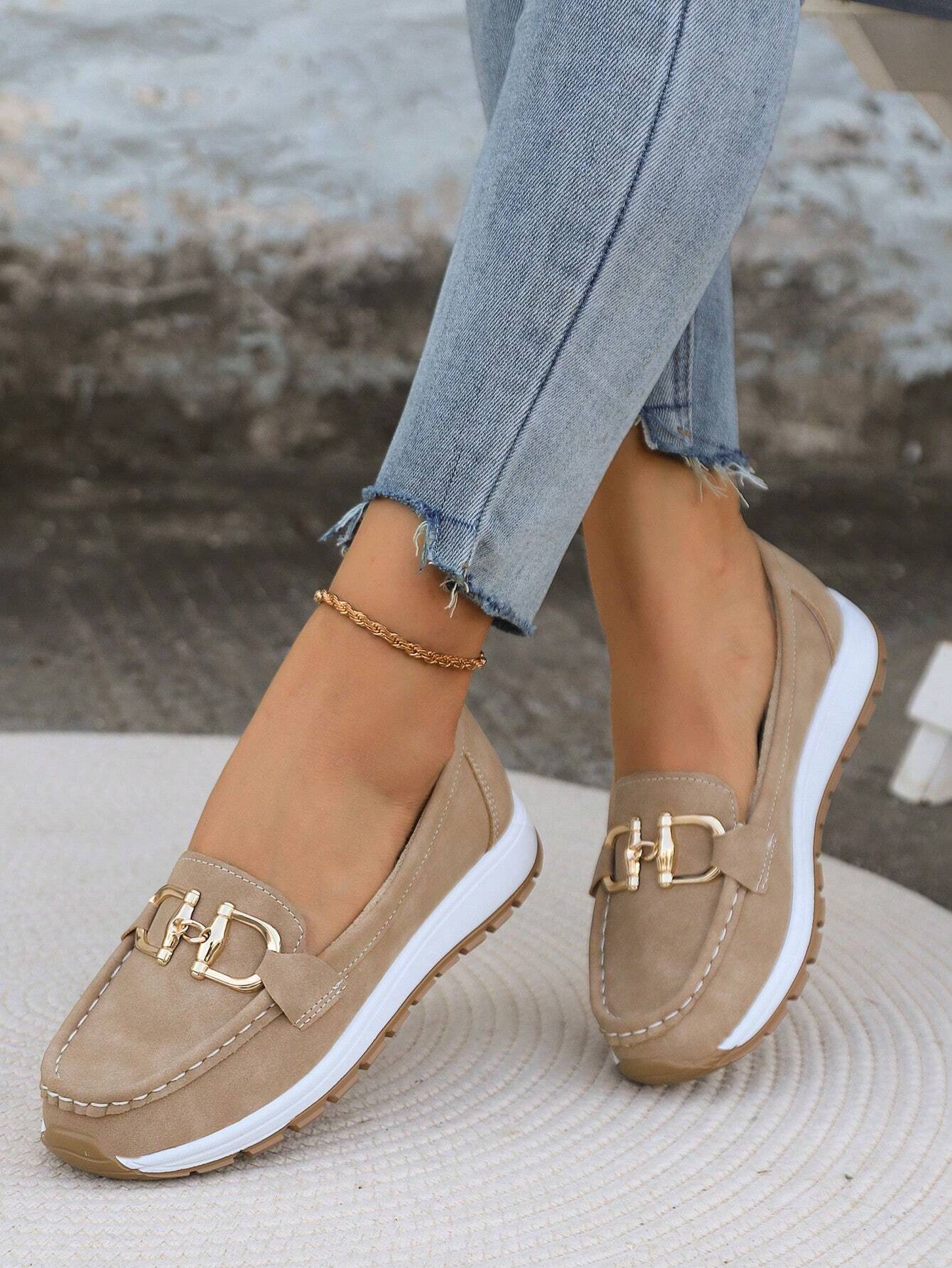 Daniela | Mocassins à plateau avec boucle