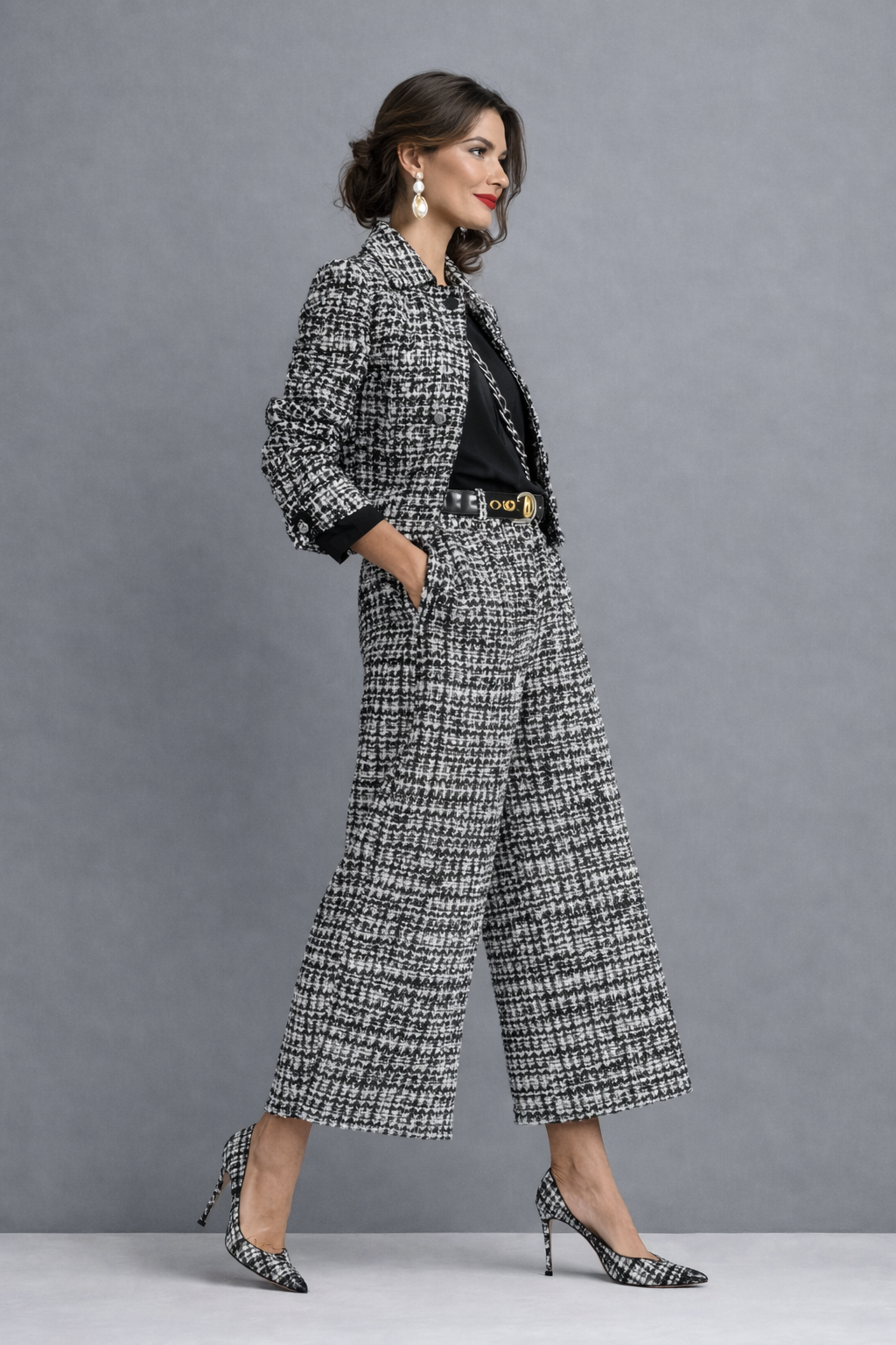 Manon | Ensemble chic blouse et pantalon