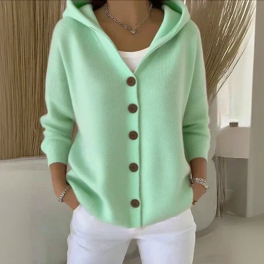 Rocío | Veste en Tricot avec Capuche