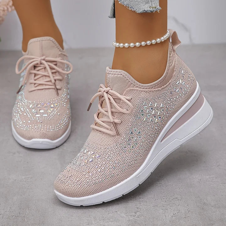 Assina | Sneakers met extra comfort en strassdetails