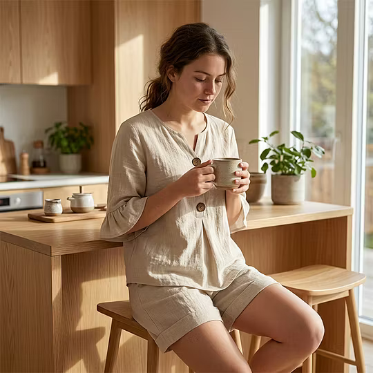 Gisela | Ensemble Blouse et Short