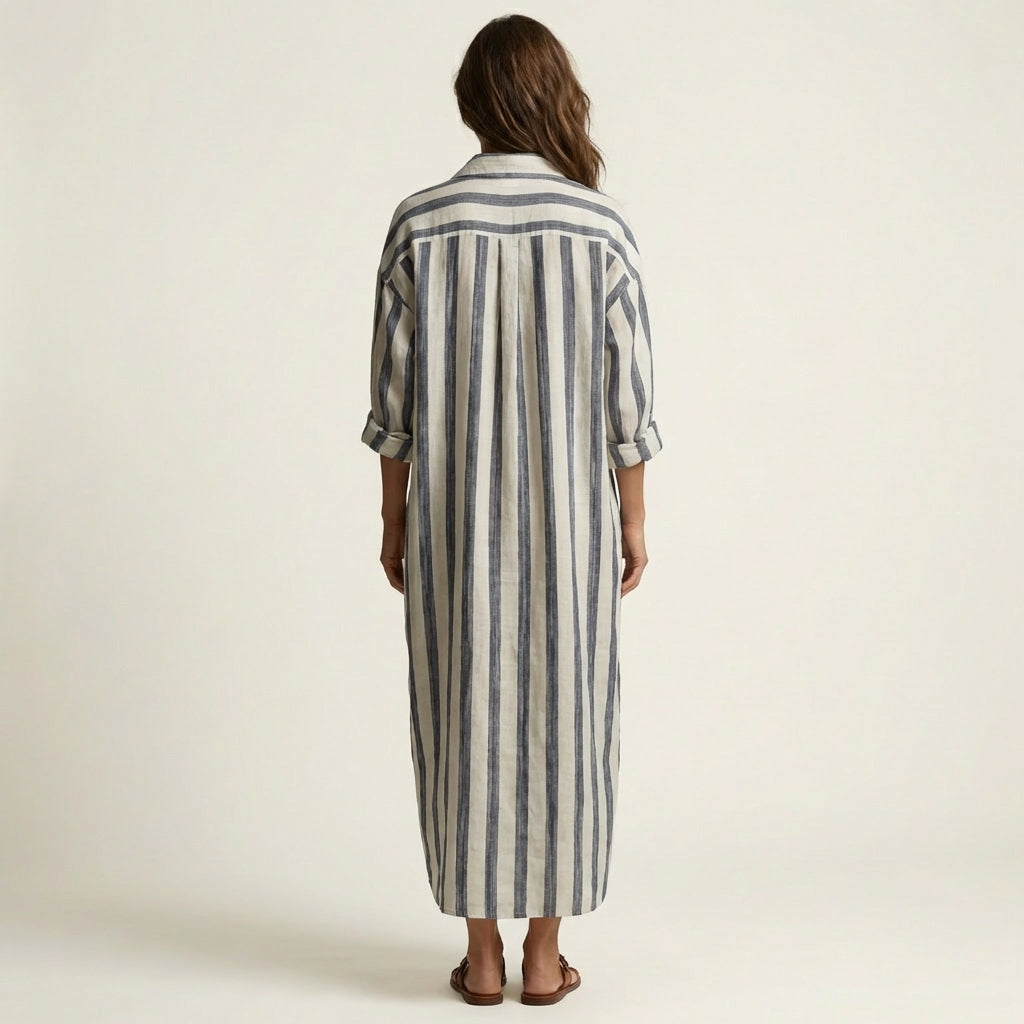 Carra | Robe Maxi Rayée