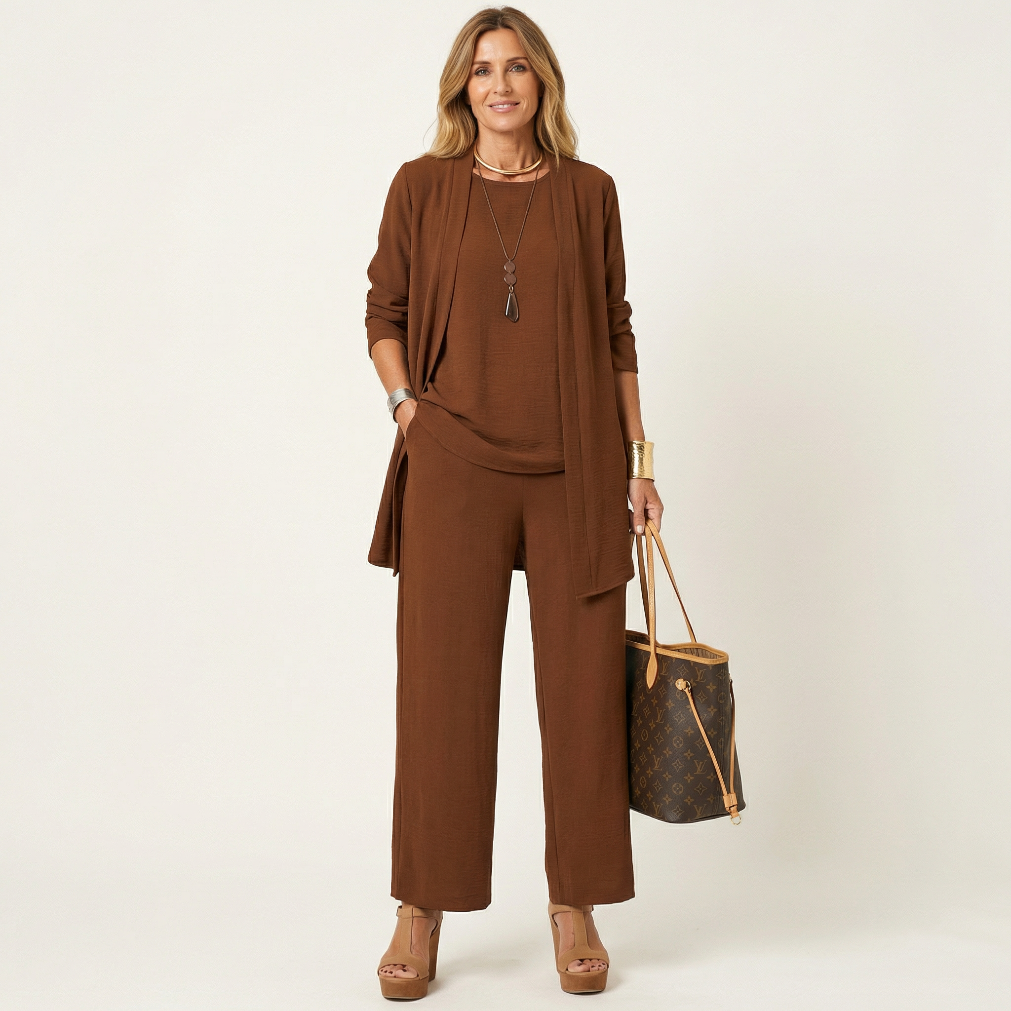 Vivienne | Ensemble Minimaliste en 3 Pièces