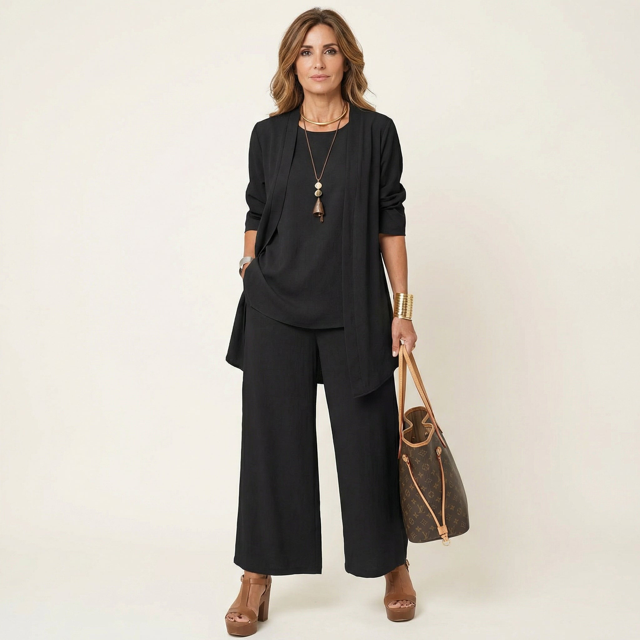 Vivienne | Ensemble Minimaliste en 3 Pièces