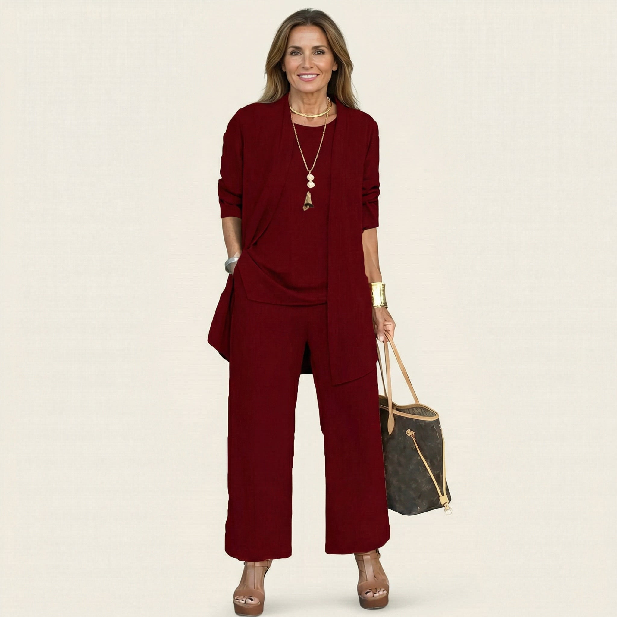 Vivienne | Ensemble Minimaliste en 3 Pièces
