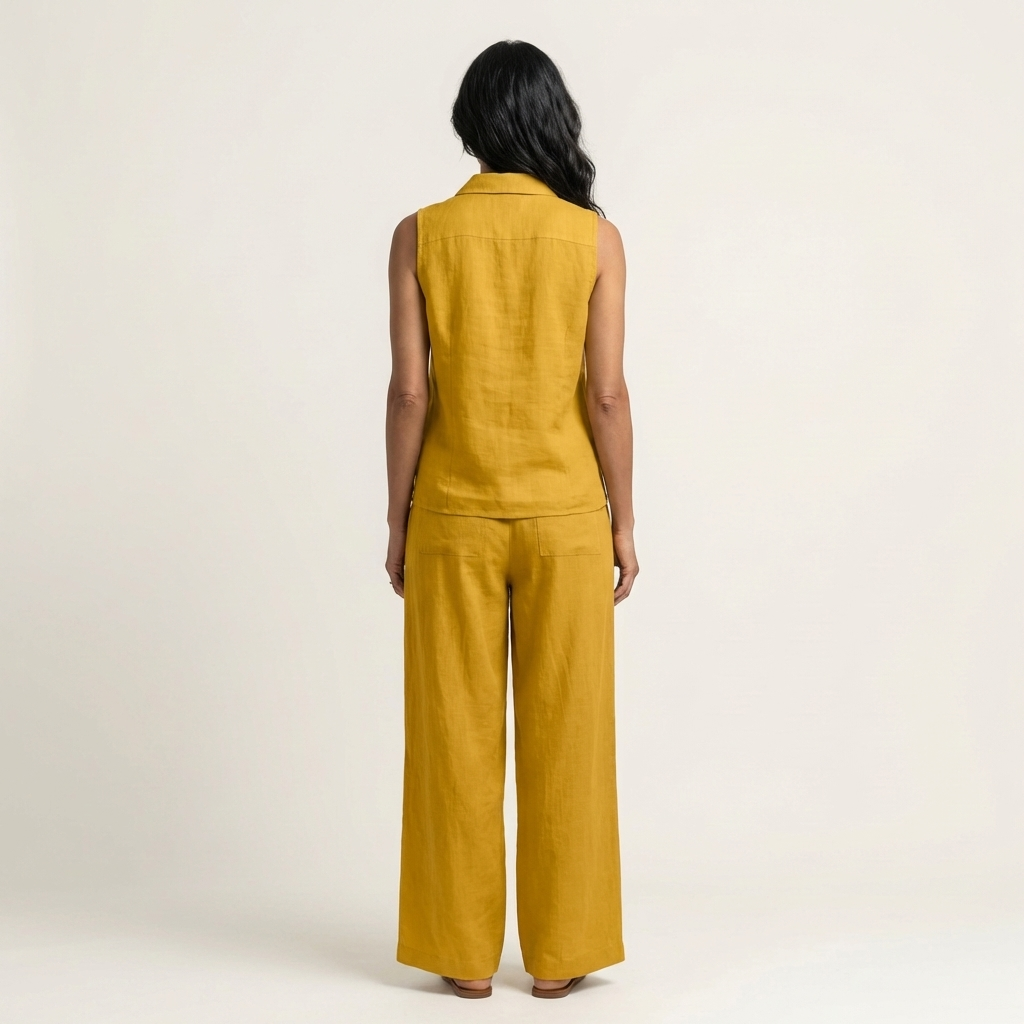 Twiila | Ensemble Top Croisé & Pantalon Large