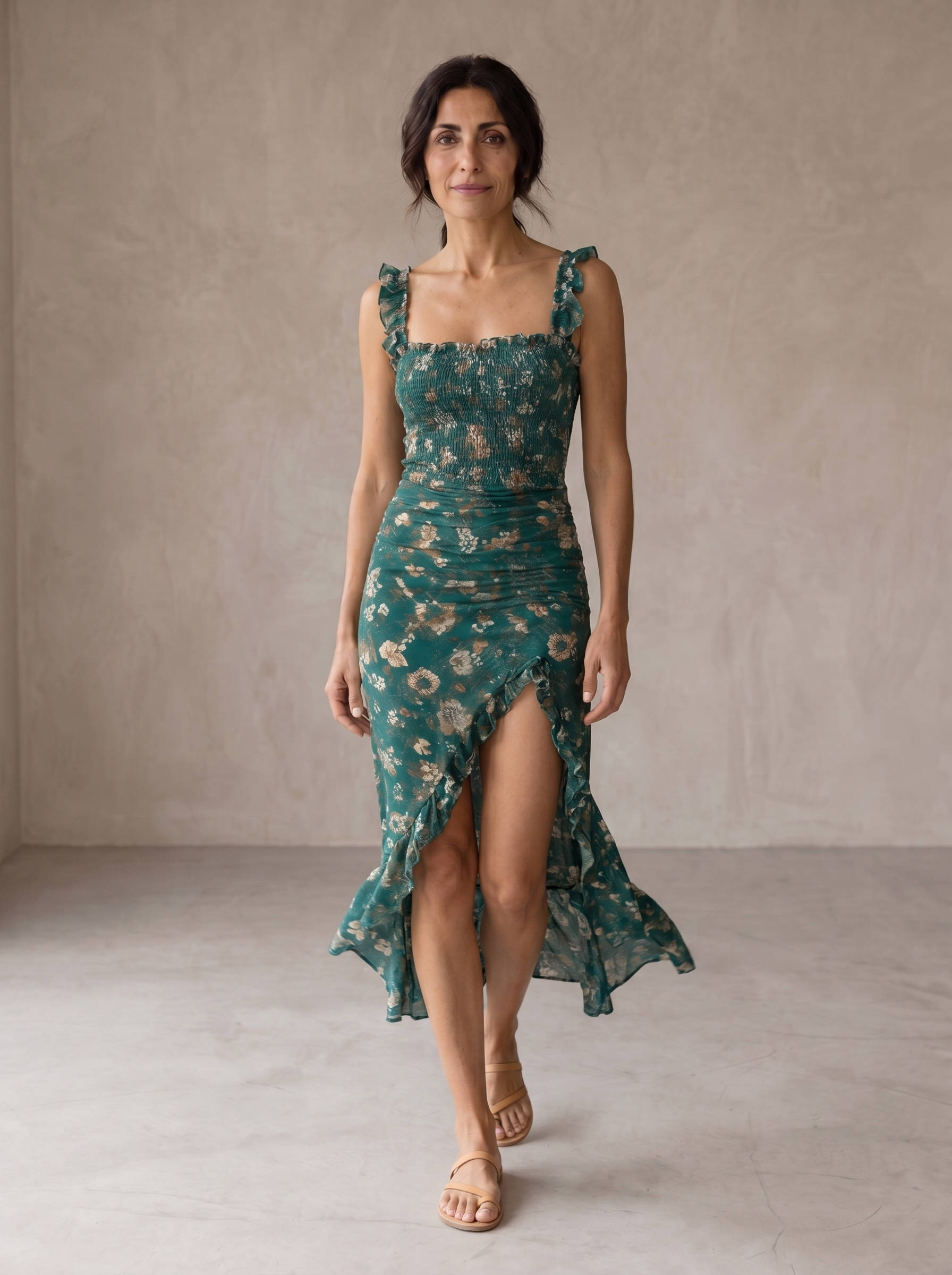 Mayfair | Robe Midi Élégante Rétro