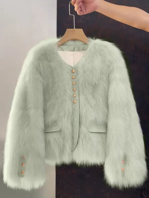 Léopoldine | Veste courte élégante à l'allure enveloppante
