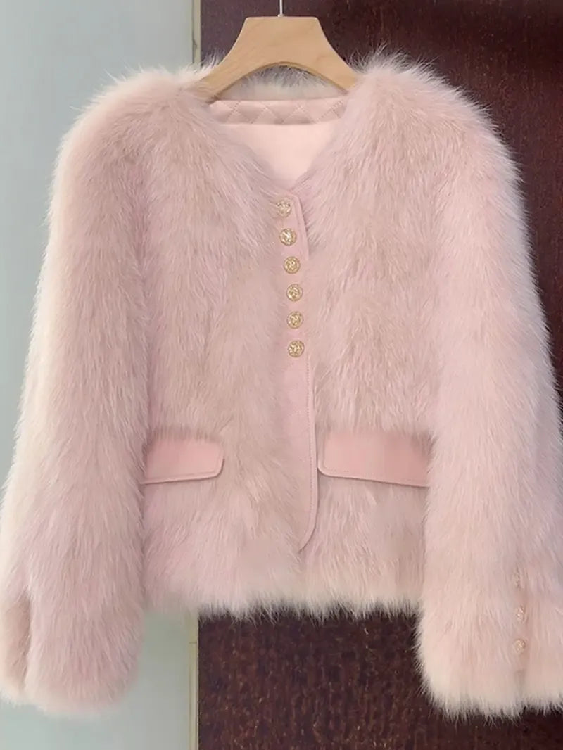 Léopoldine | Veste courte élégante à l'allure enveloppante