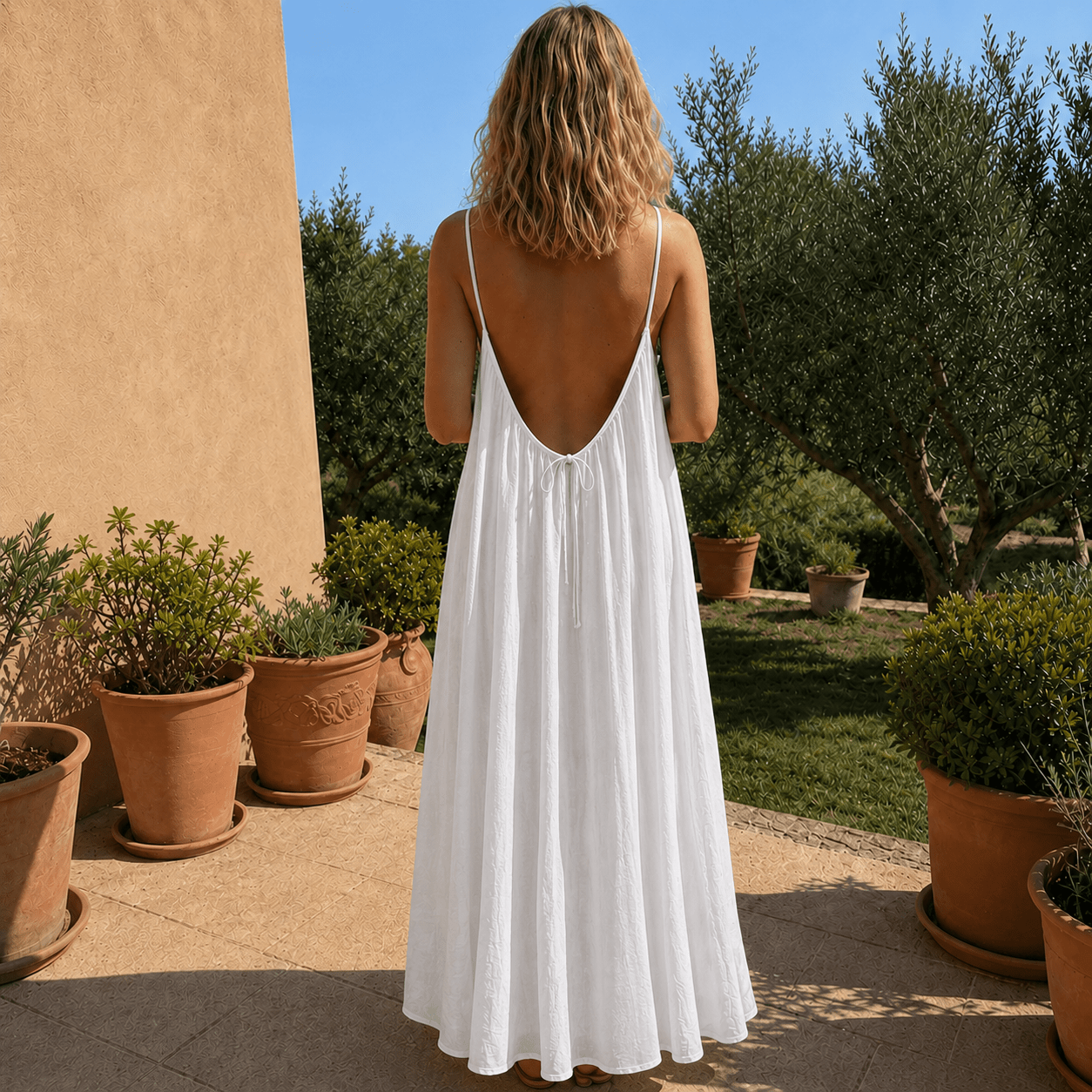 Camille | Robe Fluide à Bretelles