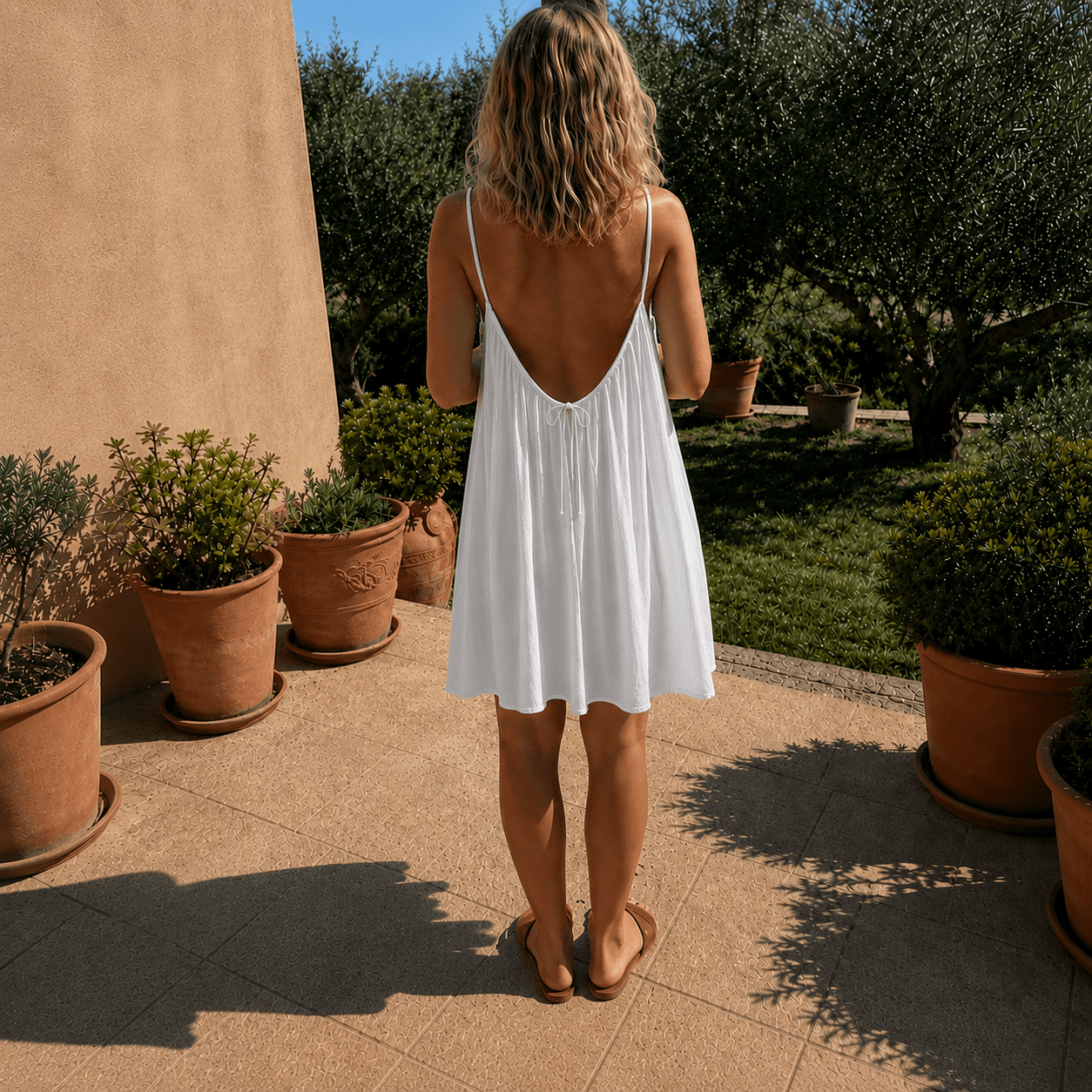 Camille | Robe Fluide à Bretelles