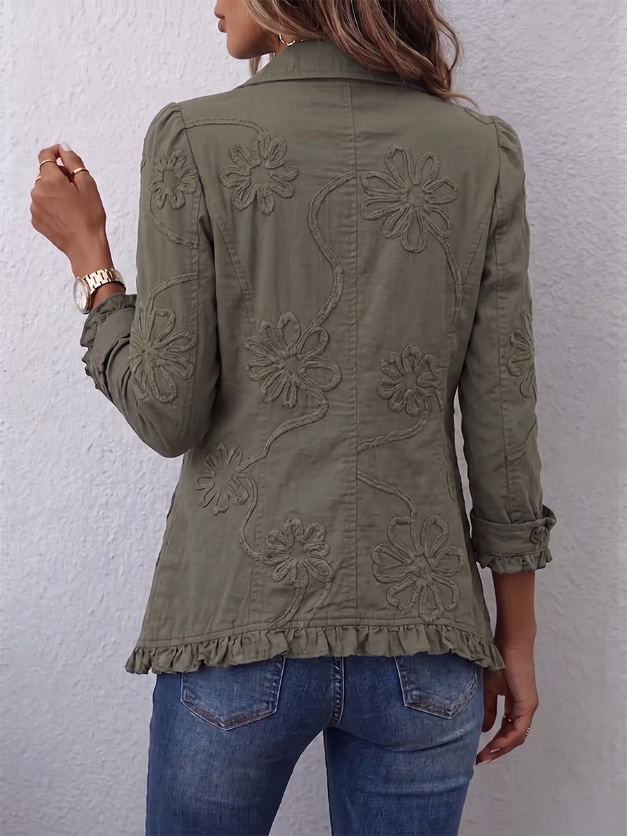 Ascensión | Veste Brodée avec Volants