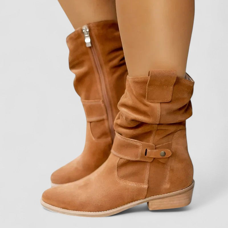 Estrella | Bottes Campagnardes à Tige Froissée