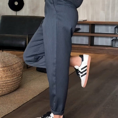 Élise | Gestreepte Pantalon