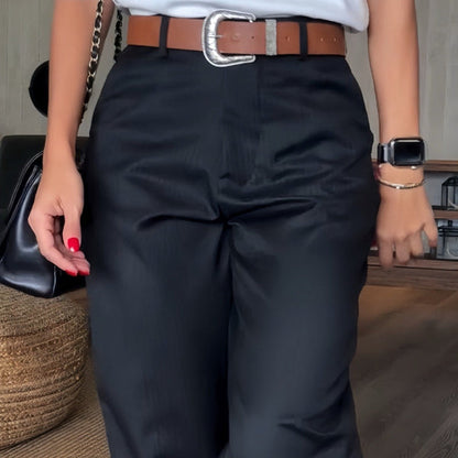 Élise | Gestreepte Pantalon