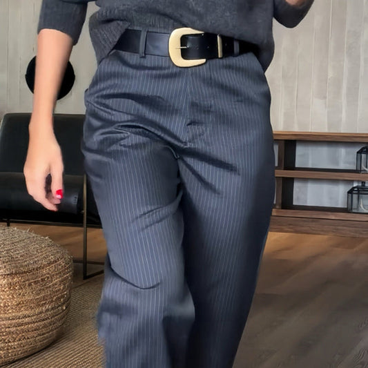 Élise | Gestreepte Pantalon