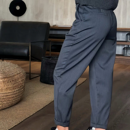 Élise | Gestreepte Pantalon