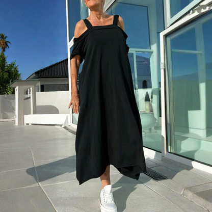 Elin | Off-shoulder maxi-jurk